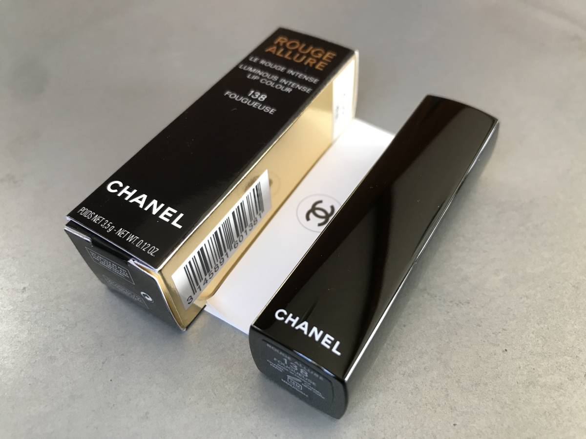 * CHANEL Chanel rouge Allure 138f-gu-z lipstick unused outside fixed form 120 jpy *