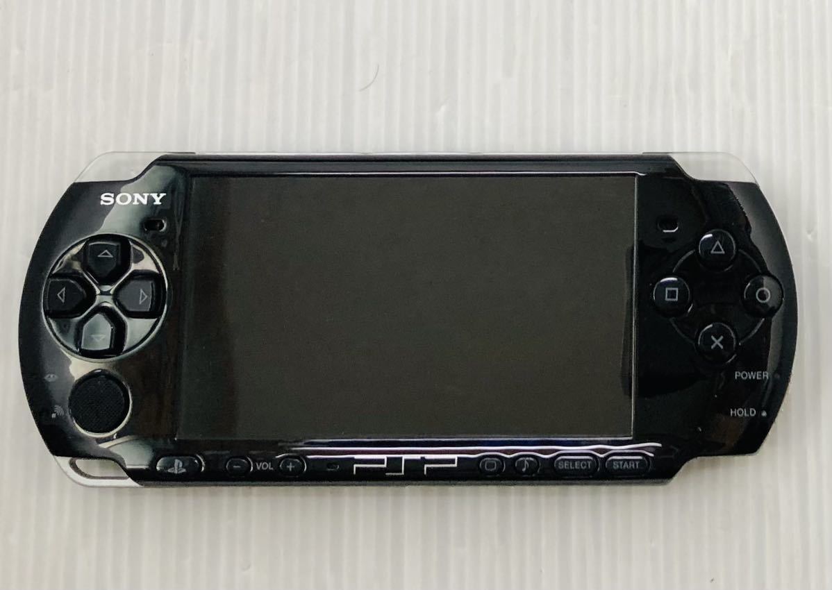 【完品】SONY PSP-3000 本体 PIANO・BLACK 一式 箱付き 動作良好 ver6.39 PlayStation Portable ピアノ・ブラック ソニー_画像2