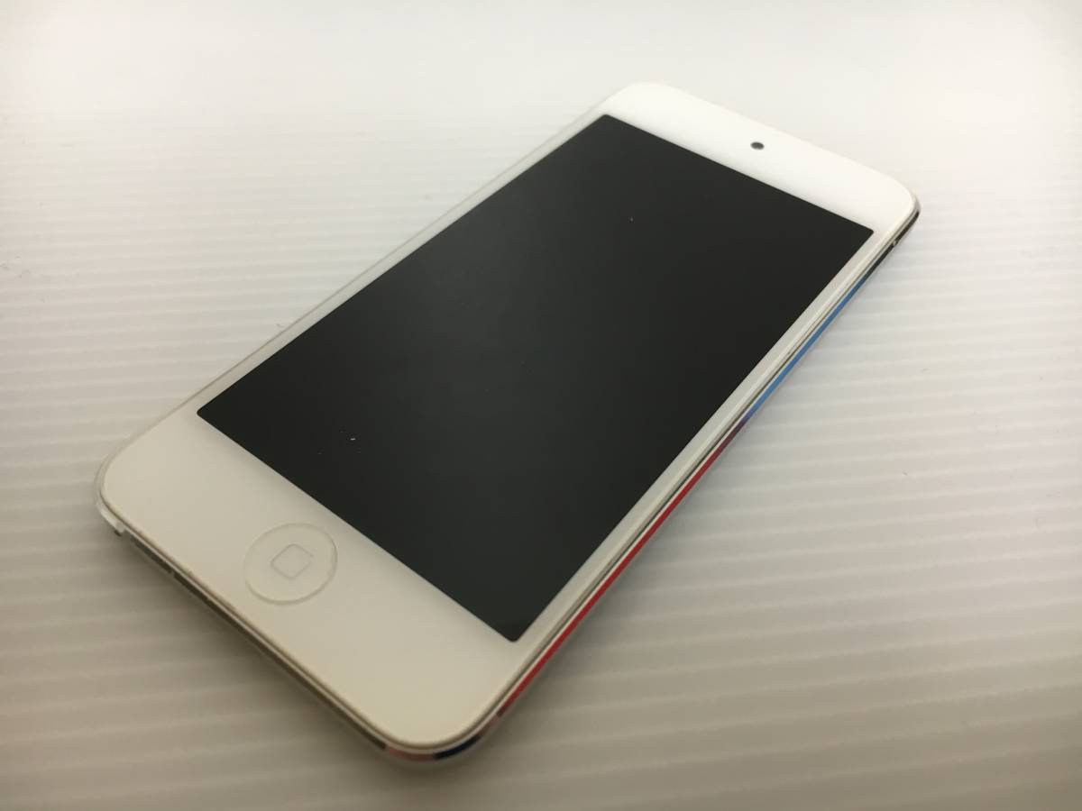 ★☆美品1日元啟動Apple iPod touch 64GB第5代白銀MD721J / A Apple USB線帶耳機【操作良好】☆★ 原文:★☆美品 1円スタート アップル iPod touch 64GB 第5世代 ホワイト&シルバー MD721J/A Apple USBケーブル イヤホン付き【動作良好】☆★