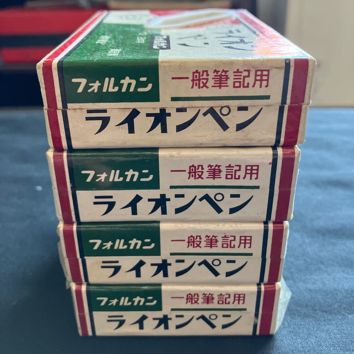 デッドストック 60年代 昭和レトロ LION PEN ライオンペン NO.2 フォルカン ファルコン 4箱まとめて 希少ペン先 Gペン 漫画ペン 手塚治虫_画像5