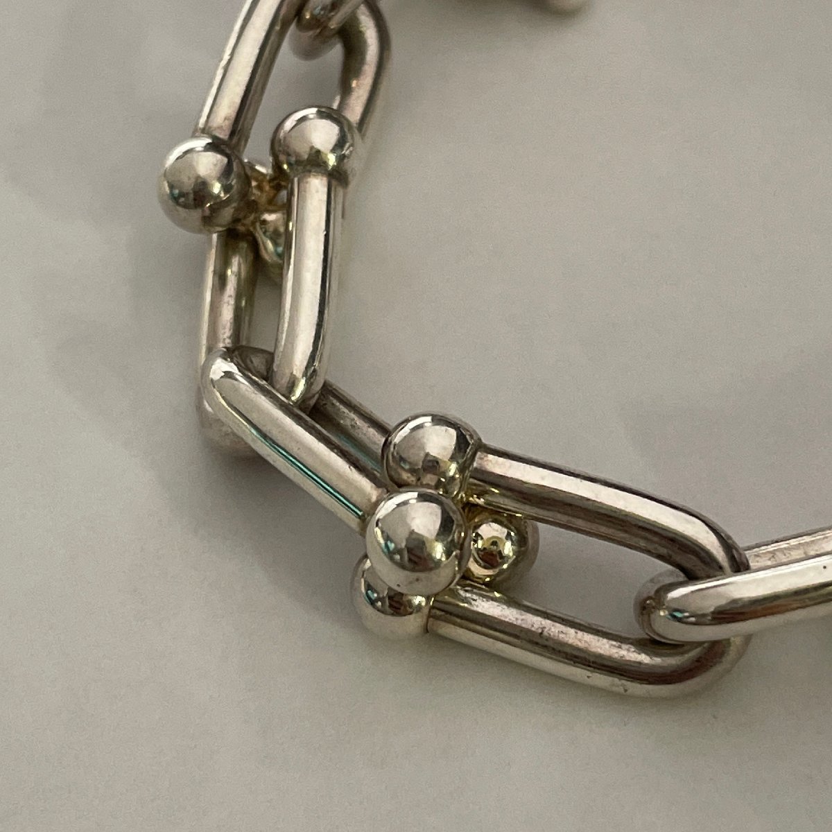 $[ TIFFANY&CO Tiffany HardWear Medium Link Bracelet Large 20. hardware bracele SV925 boxed popular commodity ]KH10439