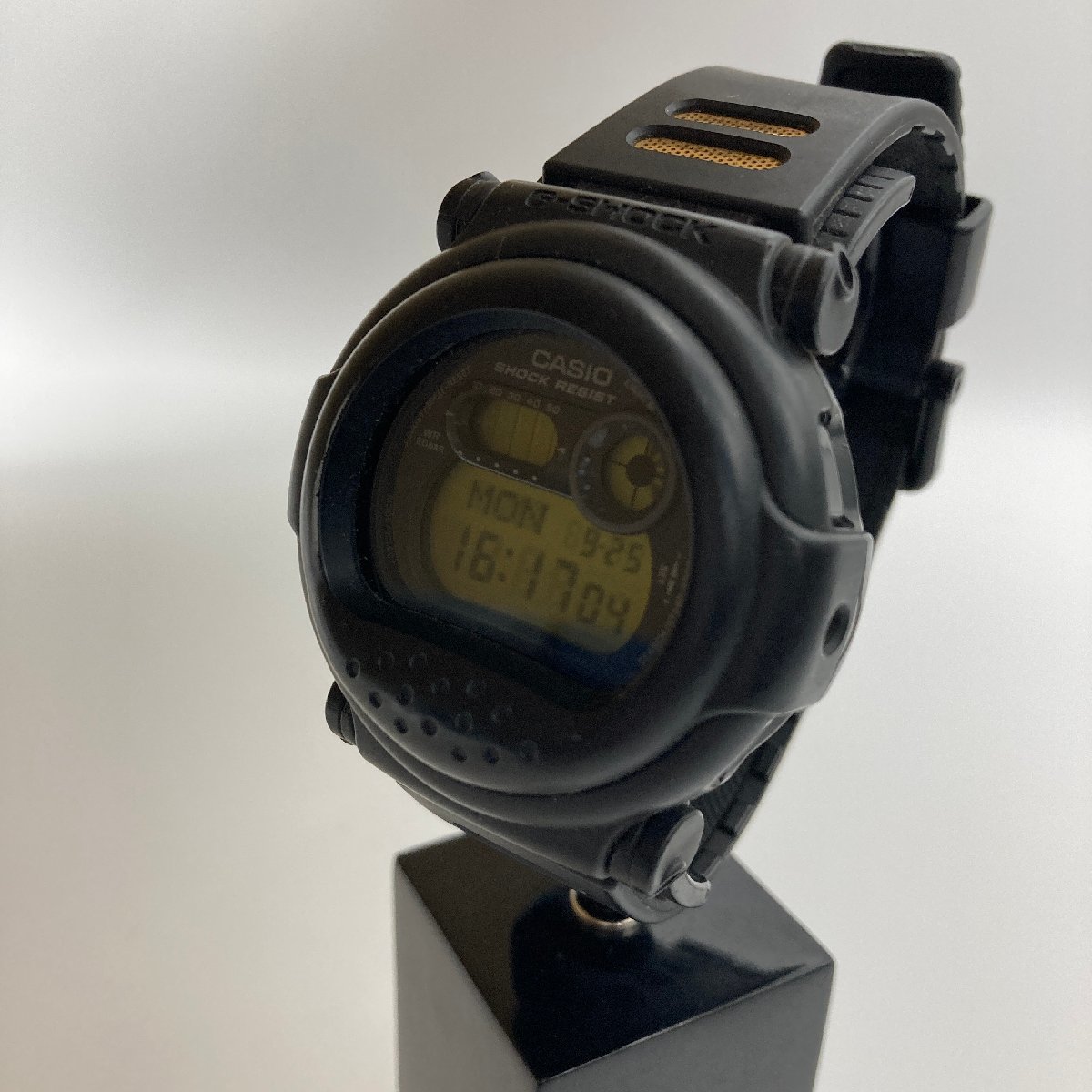 Δ【CASIO カシオ G-SHOCK G-ショック G-001 ジェイソン ブラック メンズ 腕時計 防水 時計 クオーツ 電池 タフネス ストリート】KH8647_画像5