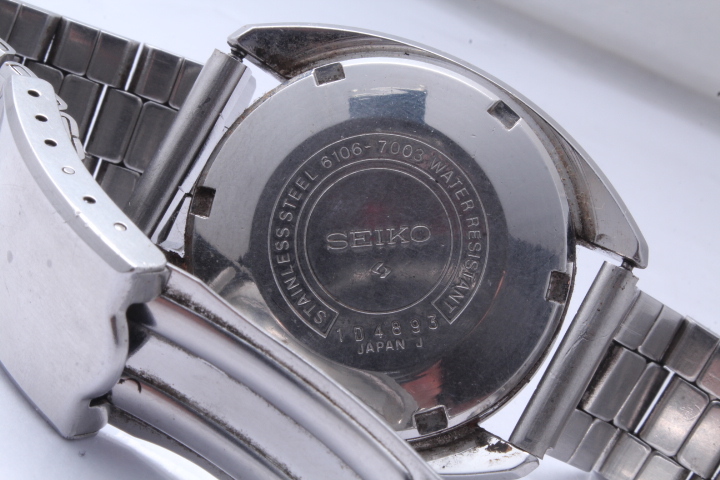 【SEIKO] SEIKO 5 ACTUS 紳士用 自動巻き 腕時計　ジャンクです　動作はしてます_画像2