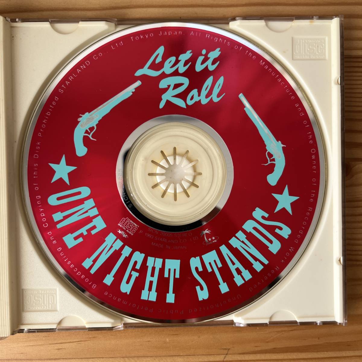 国内盤 CD One Night Stands Let It Roll SICN-20005の画像4