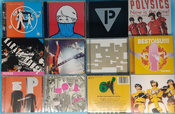 POLYSICS CD シングル アルバム まとめ 特典 Yahoo!オークション - 送料無料 【ポリシックス】CD アルバム
