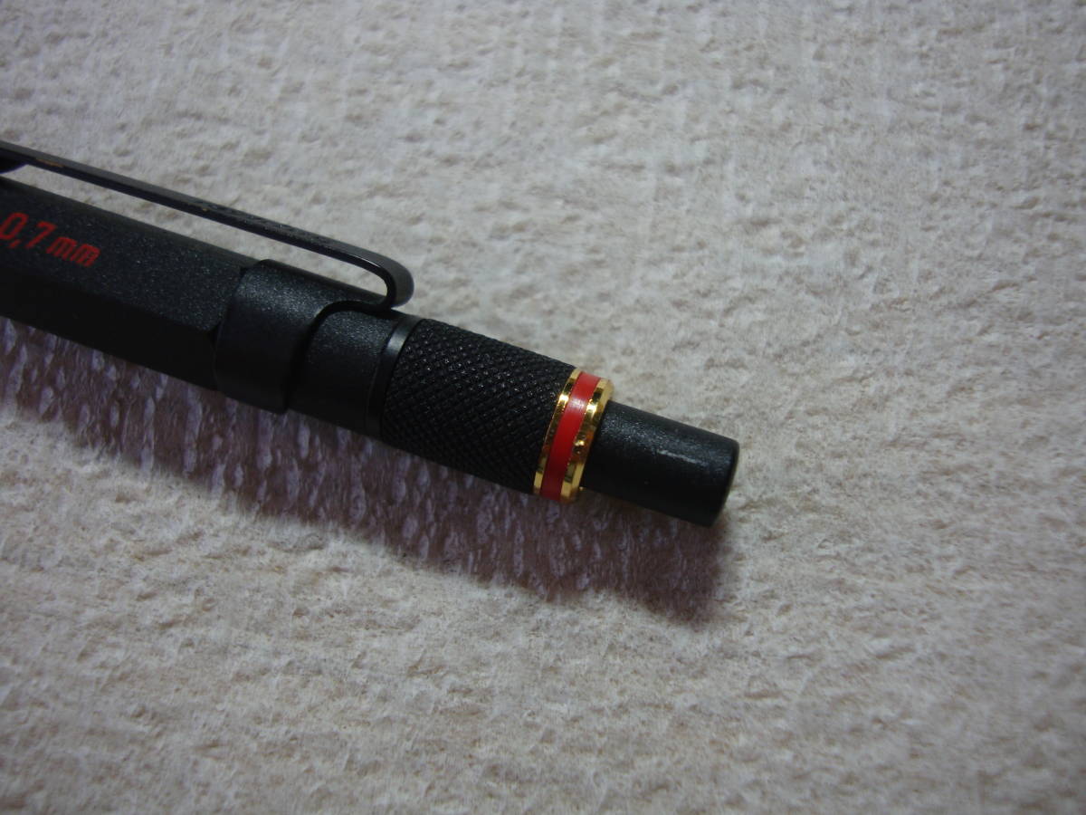 ロットリング(Rotring) シャープペン メカニカルペンシル 800 0.7mm ブラック_画像3