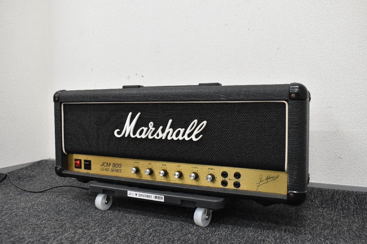 Σ8862 中古 Mashall マーシャル ヘッドアンプ JCM 800 LEAD SERIES 1987_画像1