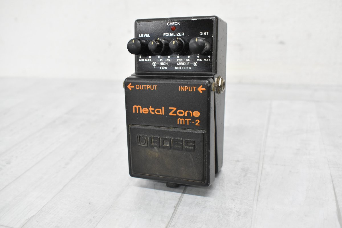 Σ8966 現状品 BOSS Metal Zone MT-2 ボス エフェクター_画像1