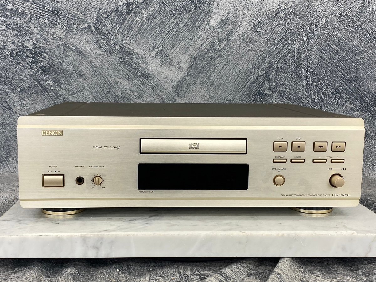 □t406　中古★DENON　デノン　 DCD-1550AR　CDプレーヤー_画像2