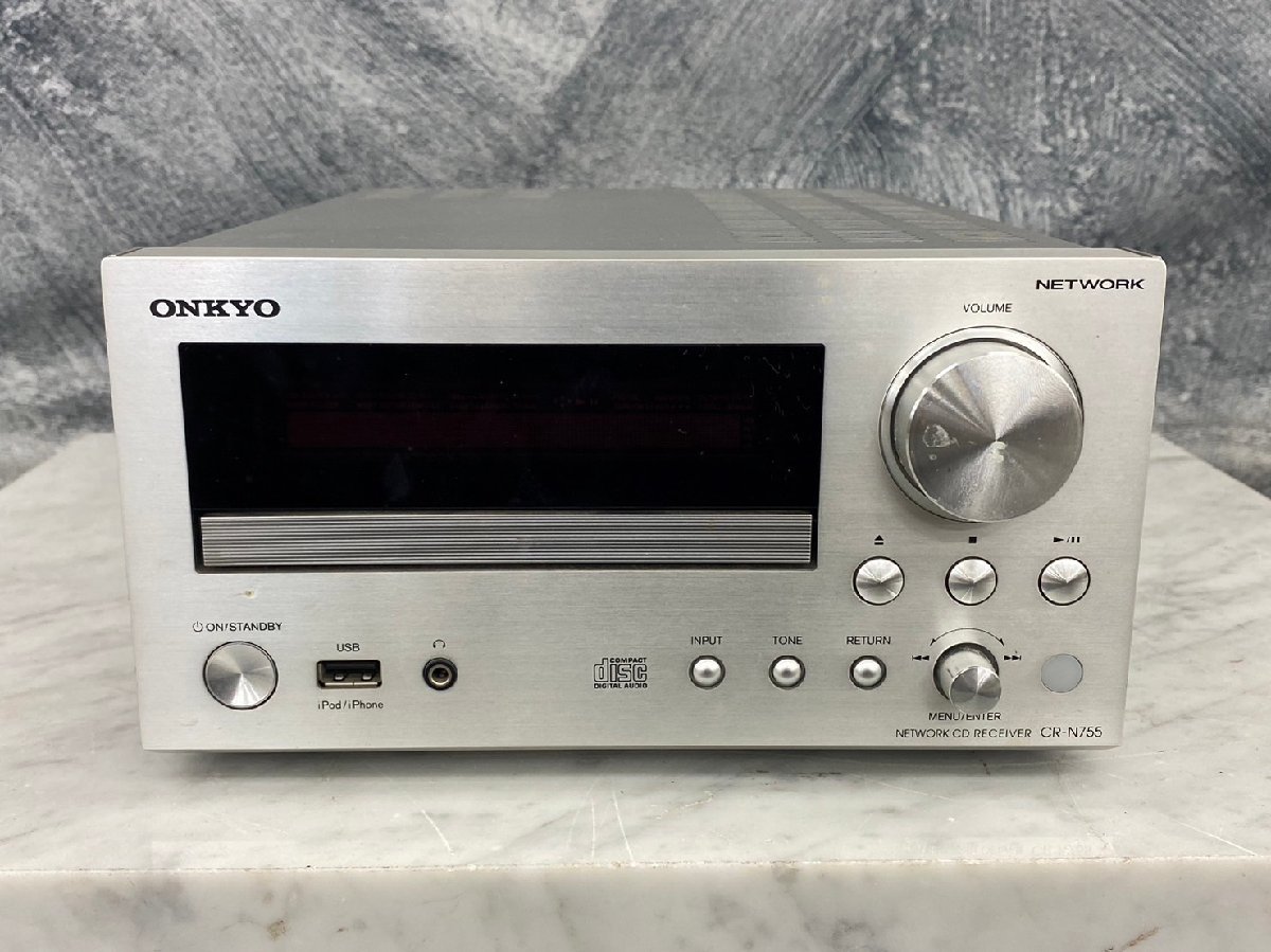 □t496　中古★ONKYO　オンキョー　CR-N755　CDレシーバー　2014年製　本体のみ_画像2