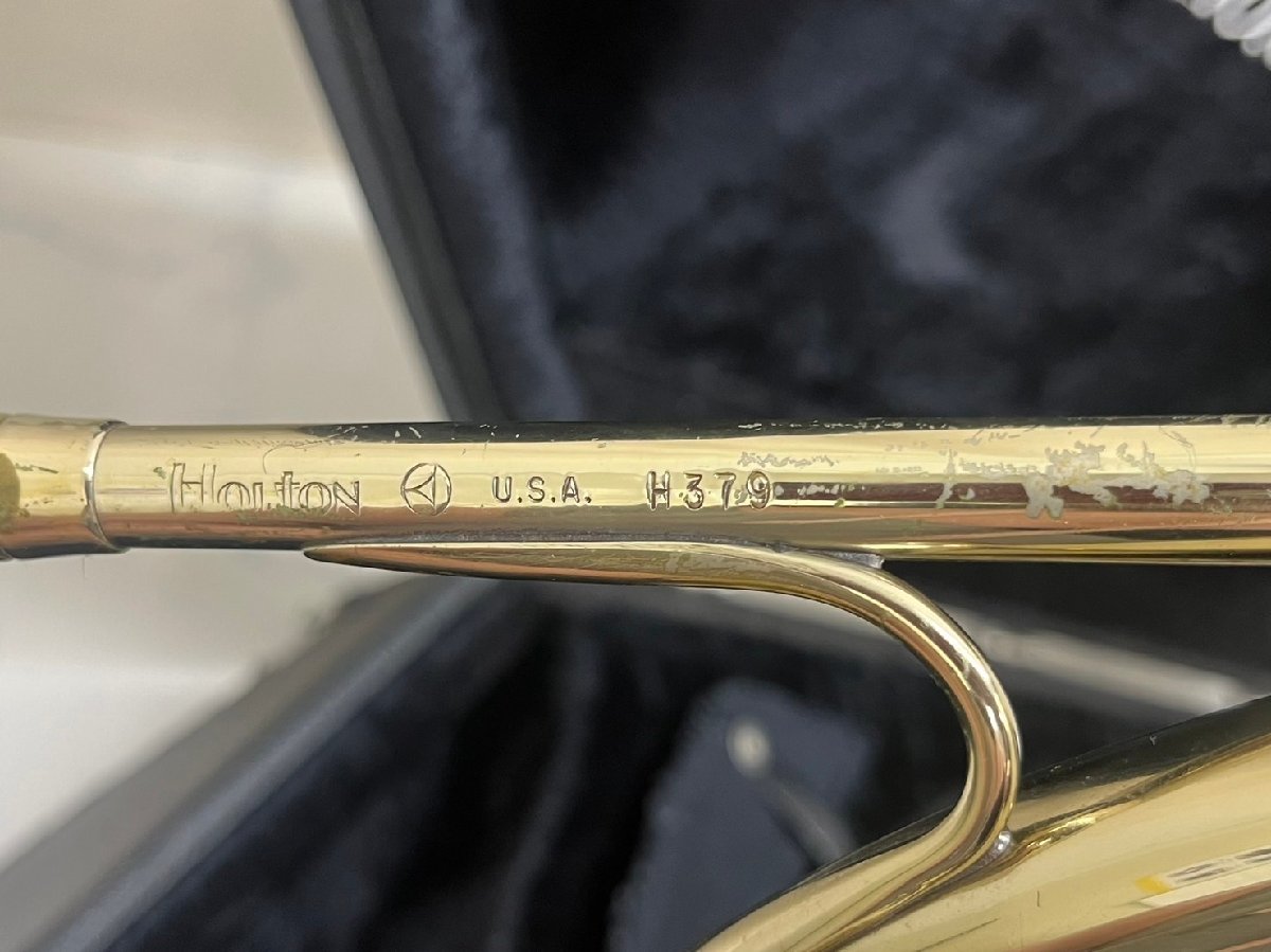 ♪3645 中古品 金管楽器 フレンチホルン HOLTON ホルトン H379の画像9