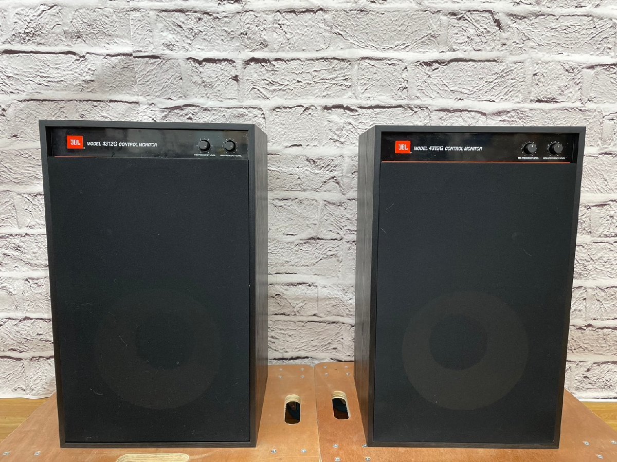 □t863　中古★JBL　4312G　ペアスピーカー　【2個口発送】_画像2