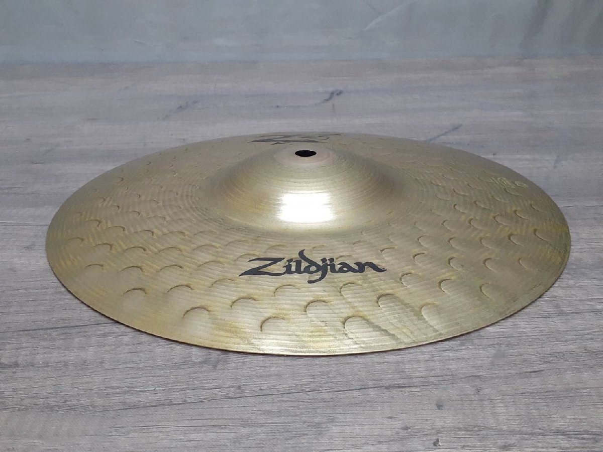 △8131　現状品　楽器　スプラッシュシンバル　zildjian　Z3　splash 　12インチ　直径約30cm　ジルジャン_画像4