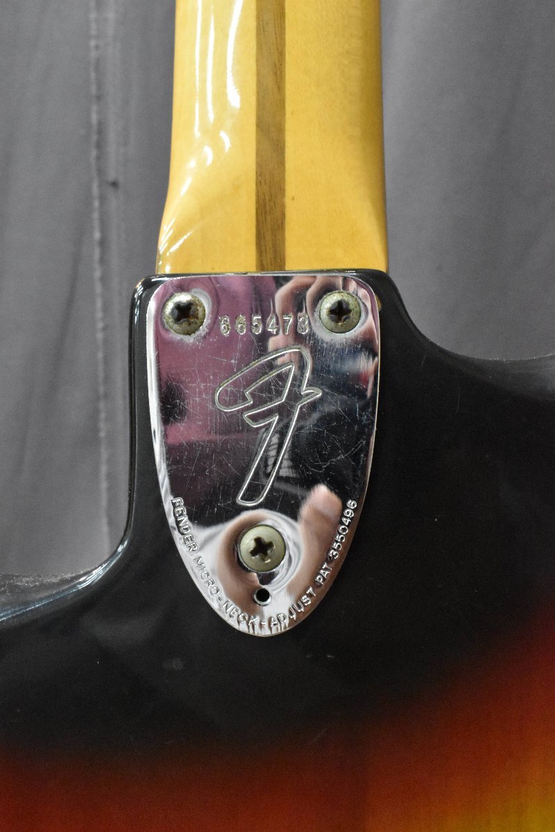 ◇s4367 ジャンク品 Fender フェンダー エレキギター Japan stratocaster_画像7