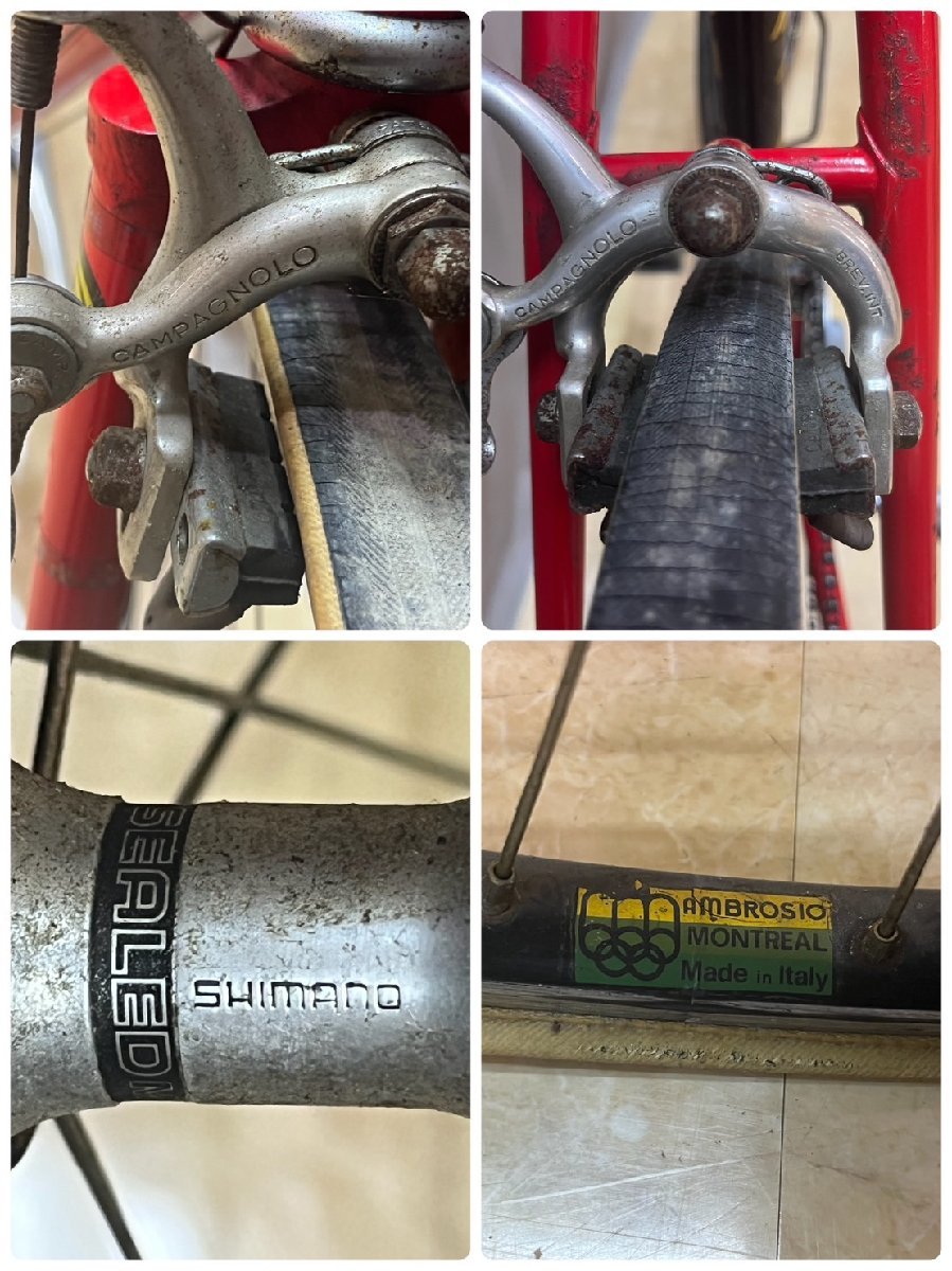 凸0458　現状品　自転車　ロードバイク　TI Raleigh Team Professional ラレー ヴィンテージロード　_画像10