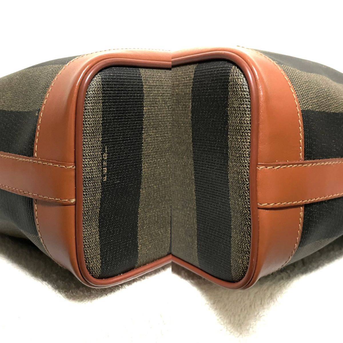 1円スタート! 未使用保管品 訳あり FENDI フェンディ ペカン PVC