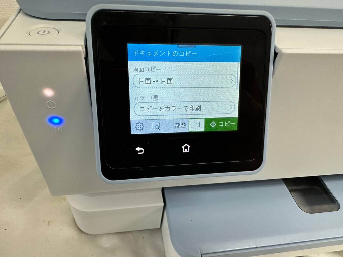 us1100120/動品 HP ヒューレットパッカード インクジェットプリンター ENVY Inspire 7000 series ４色黒 カラー 3色一体型_画像2