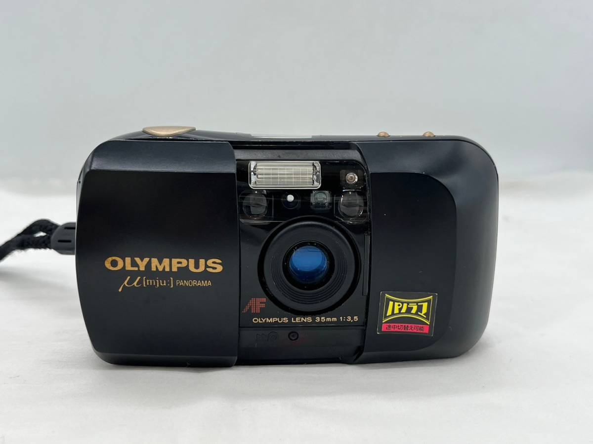 mi6494060/OLYMPUS オリンパス μ ミュー パノラマ フィルムカメラ 35mm 1:3.5_画像2