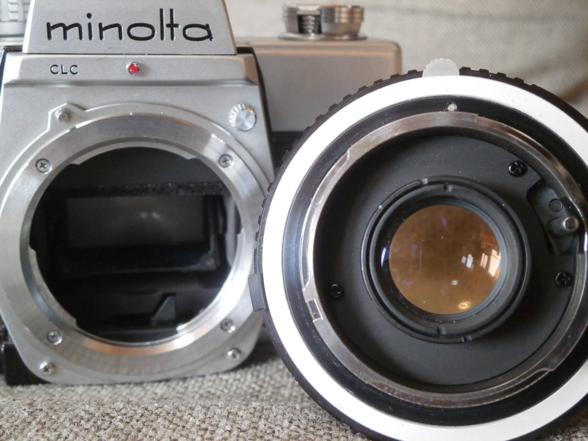 minolta SRT 101 MC W.ROKKOR-SI 1:2.5 f=28mm レンズ付き　動作確認済み_画像8