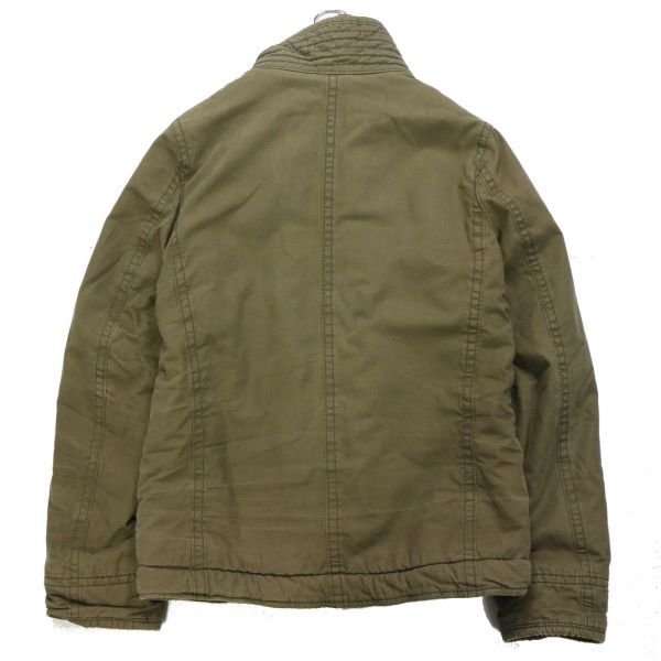 Abercrombie&Fitch アバクロンビー＆フィッチ 秋冬 裏ボア★ ビンテージ加工 ミリタリー ジャケット ブルゾン Sz.S　メンズ　I3T02067_B#N_画像4