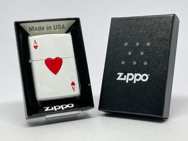 送料無料 ZIPPO[ジッポー]トランプデザイン ハート 200-HEARTA_画像4