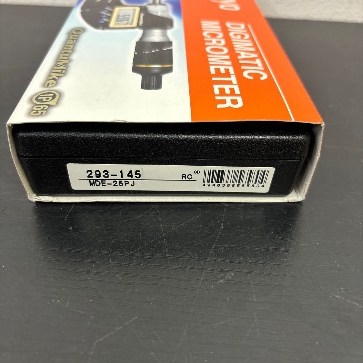 a#z 076 美品 デジマチックマイクロメータ 293-145 MDE-25PJ 2mm/rev. 測定範囲0-25mm 0.001mm QuantuMike カンタマイク マイクロメーター_画像10