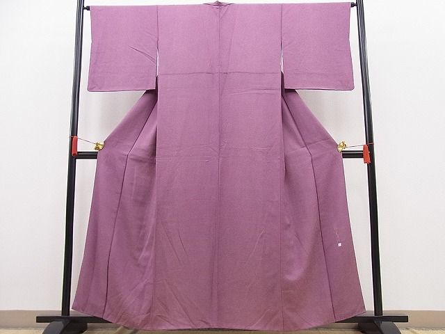 平和屋野田店■伝統工芸師　服部光擴　江戸小紋　鮫小紋柄　逸品　n-pk4013_画像2