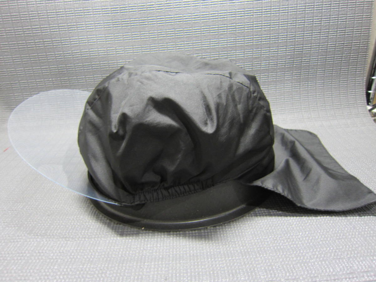 Pearl Izumi パールイズミ サイクリング キャップ 帽子 黒 透明プラスチックつば フリーサイズ(～59cm) S2311Dの画像2