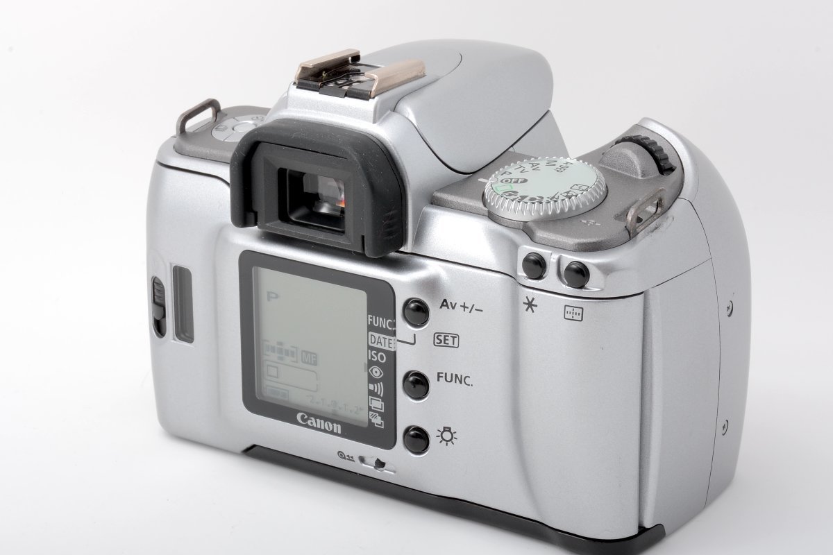 【概ね美品】Canon キヤノン EOS Kiss 5 35mm AF一眼レフカメラ + Canon ZOOM LENS EF 80-200mm F4.5-5.6 USM レンズセット #3612_画像3