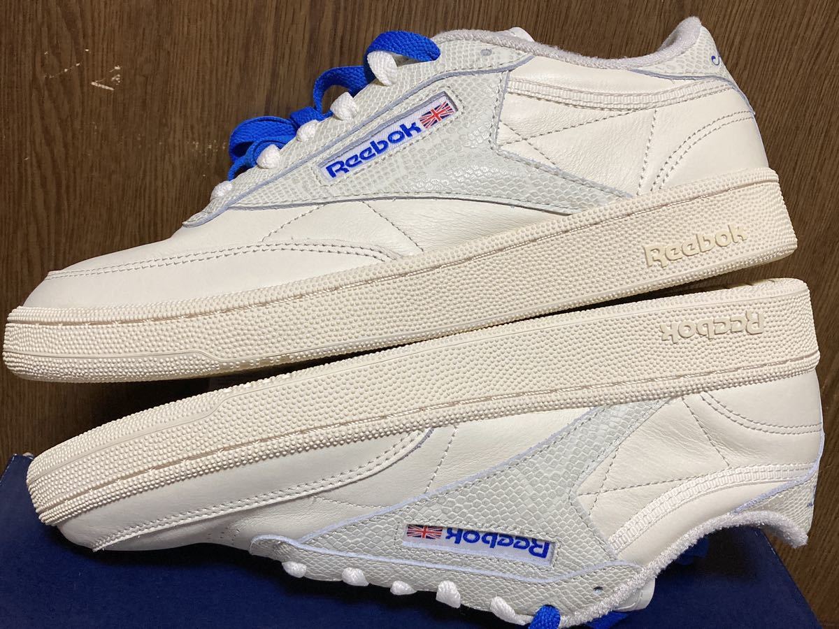 20年製 REEBOK CLASSIC CLUB C 85 A WAKE NYC リーボック クラシック クラブ アウェイク ニューヨーク スニーカー【H03328】セイル US8.5_画像7