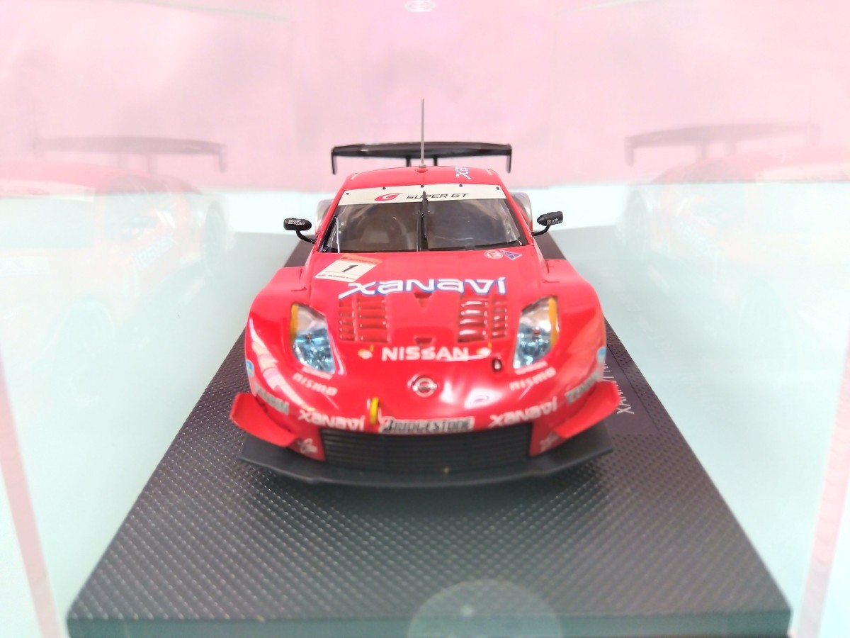 EBBROエブロ687 1/43 2005年 スーパーGT XANAVI NISMO Z(No.1) S-GT 日産ニッサンNISSAN ザナヴィニスモ ミニカー_画像5