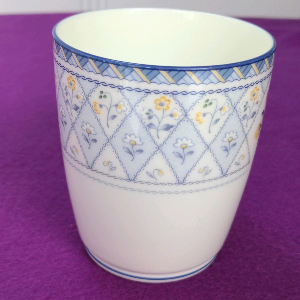 Noritake ノリタケ ORANGERIE オランジュリー 廃盤品 マグカップ JAPAN 4504　BoneChina 口径7.4cm 高さ8.8cm アンティーク ヴィンテージ_画像3