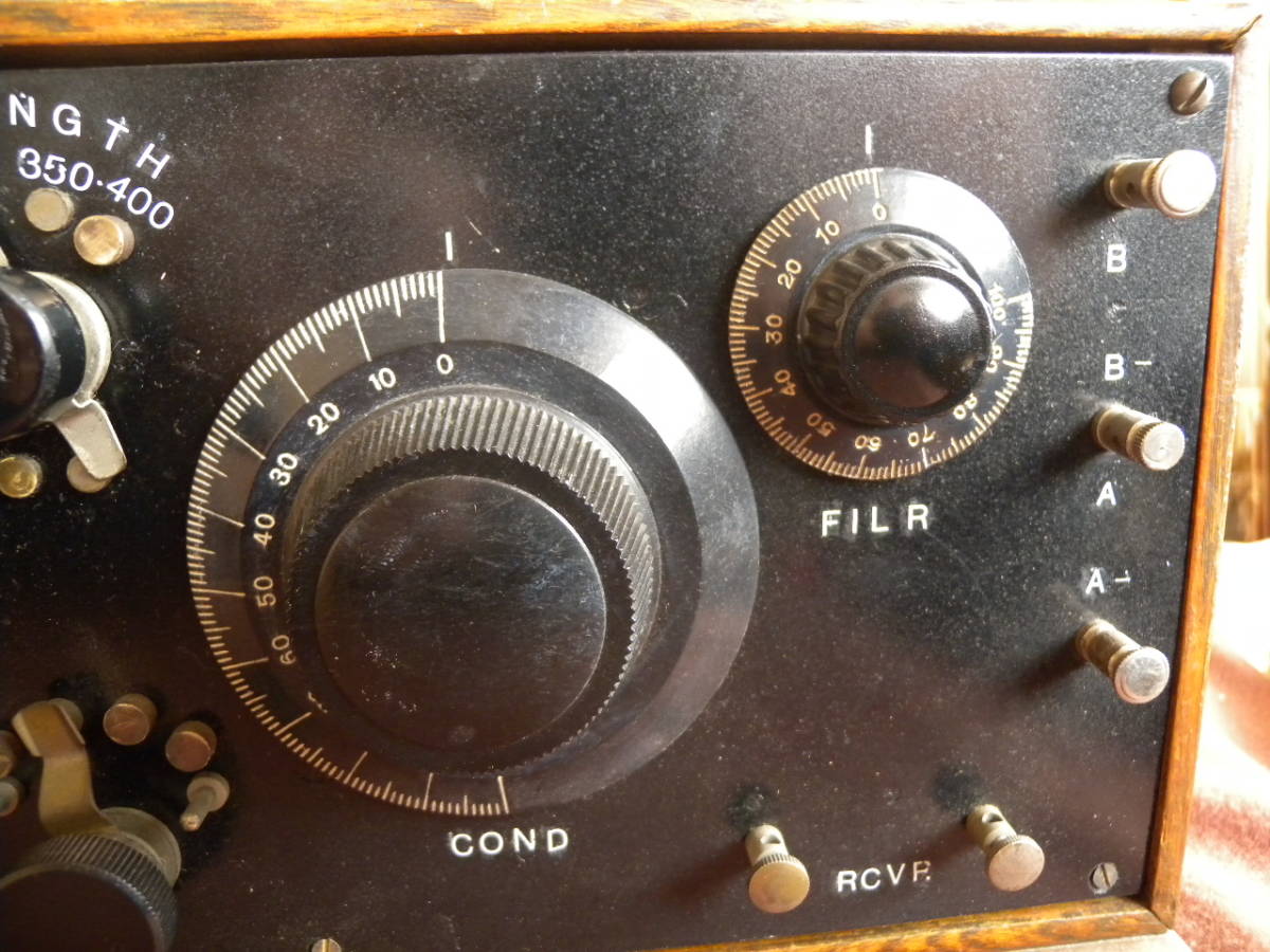 河喜多研究所B―１０型受信機そっくりの古典ラジオ動作品_画像3