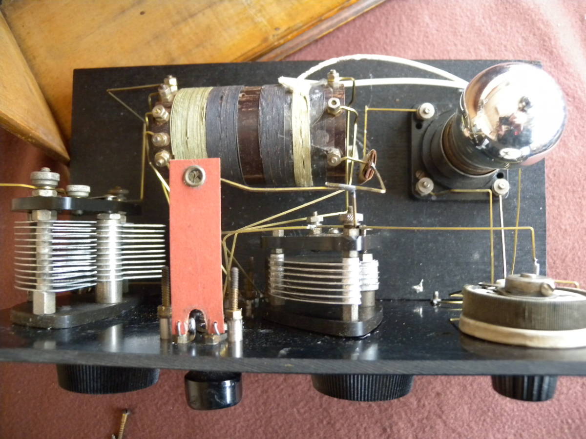河喜多研究所B―１０型受信機そっくりの古典ラジオ動作品_画像4