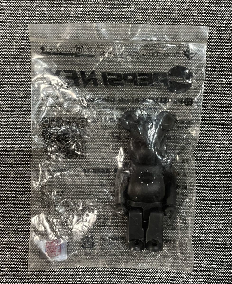 未開封 ベアブリック PEPSI NEX ペプシ ネックス Black Diamond ブラックダイヤモンド 非売品 レア 希少 100% BE@RBRICK メディコムトイの画像2