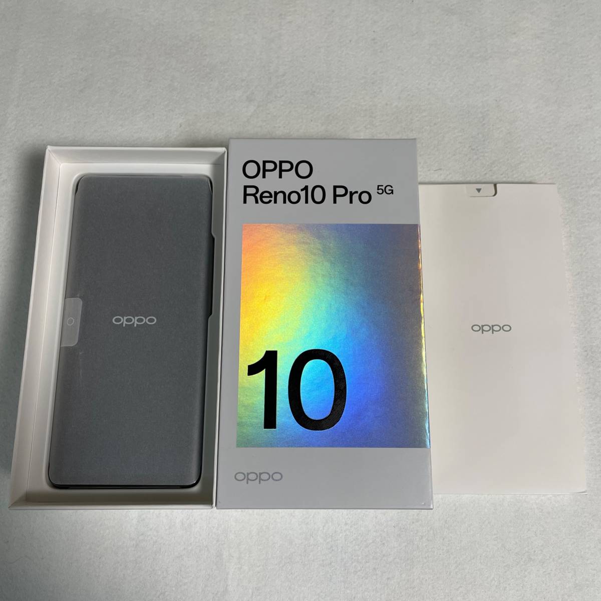【新品/未使用】OPPO Reno10 Pro 8GB/256GB/シルバーグレー/SIMフリー/判定〇★　11023N_画像2