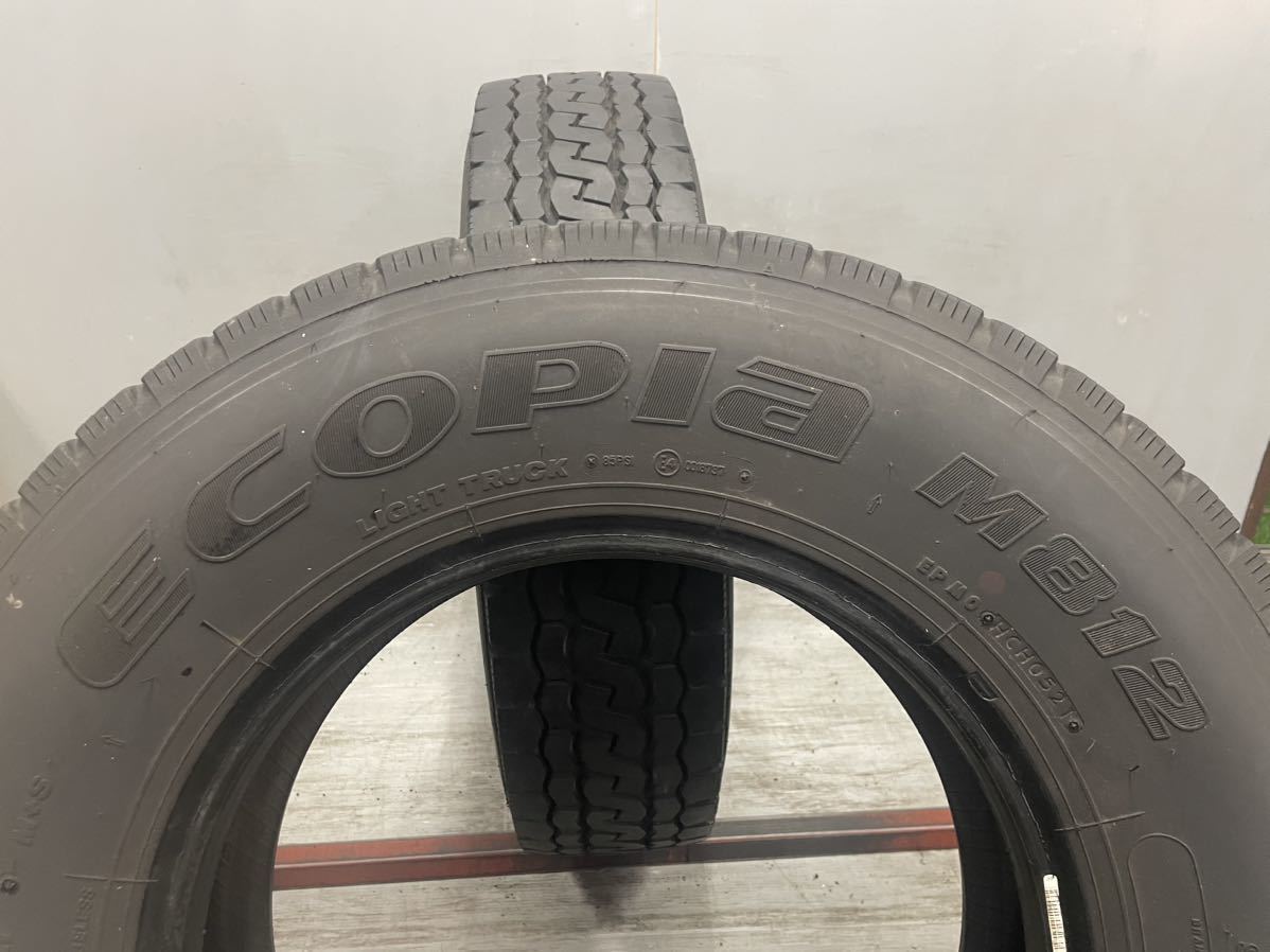 205/85R16(117/115L)LT[商品番号6940] ブリヂストン ECOPIA M812 2021年製 2本セット 205/85/16_画像6