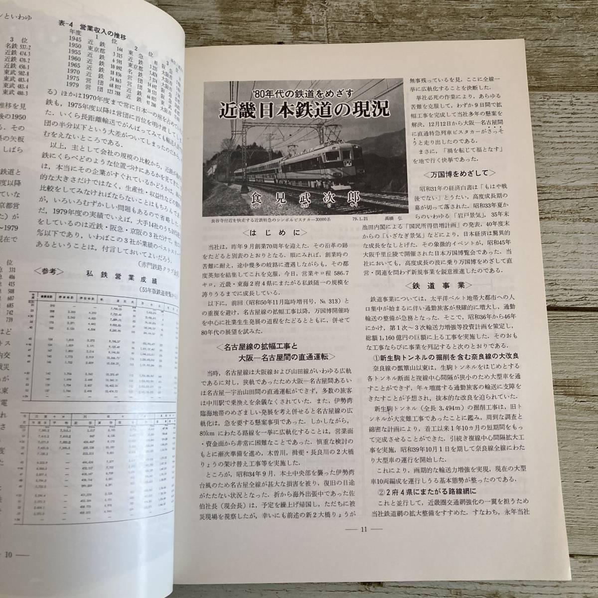 SA17-141 ■ 鉄道ピクトリアル 1981年12月臨時増刊号 No.398 ■ 近畿日本鉄道特集 ■ 保護フィルム付 ＊レトロ＊ジャンク【同梱不可】_画像6