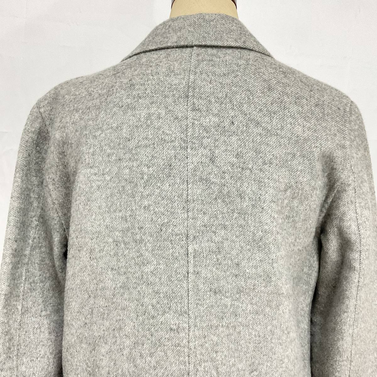 ZARA ロングコート Sサイズ ウール グレー レディース アウター ザラ (C878)_画像5