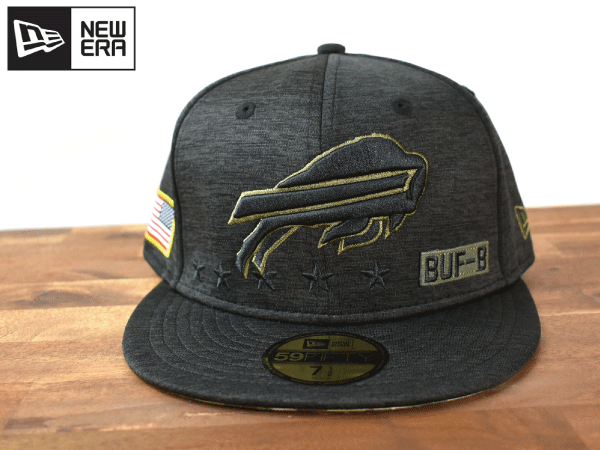 ★未使用品★NEW ERA ニューエラ × BUFFALO BILLS ビルズ NFL 59 FIFTY【7-1/2 - 59.6cm】 キャップ 帽子 H285_画像2