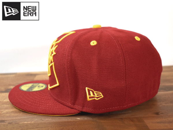 ★未使用品★NEW ERA ニューエラ × DC SHOES スケボー 59 FIFTY 【7-1/4 - 57.7cm】 キャップ 帽子 H280_画像3