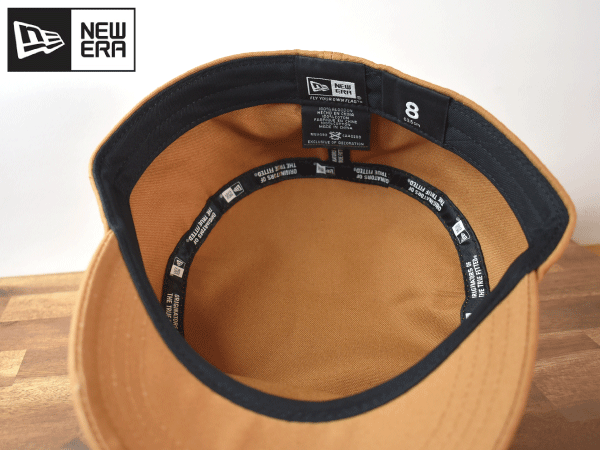 ★未使用品★NEW ERA ニューエラ【8 - 63.5cm】 ワークキャップ 帽子 W93_画像6