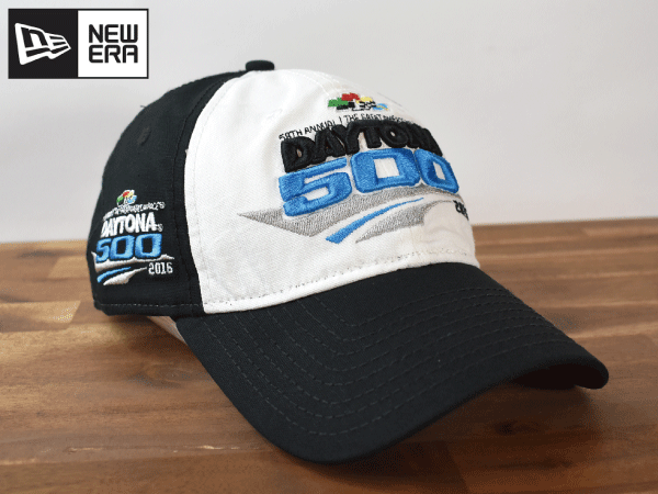 ★未使用品★NEW ERA ニューエラ × NASCAR ナスカー カーレース 9 TWENTY【フリーサイズ】 キャップ 帽子 W805_画像1