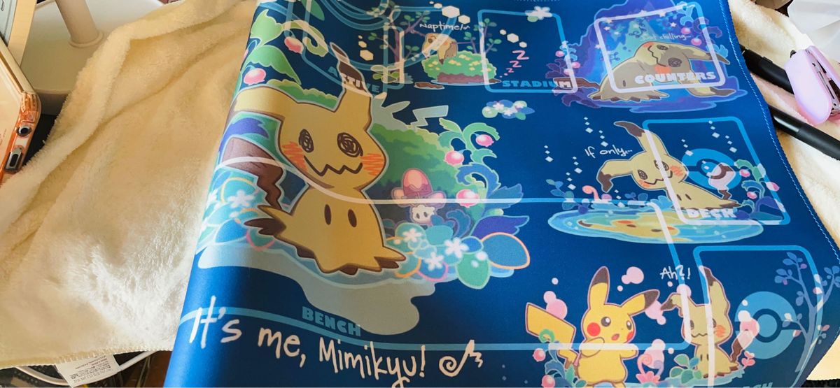 ポケカ ポケモン プレイマット ミミッキュプレイマット ポケカ ポケモン プレイマット ミミッキュプレイマット