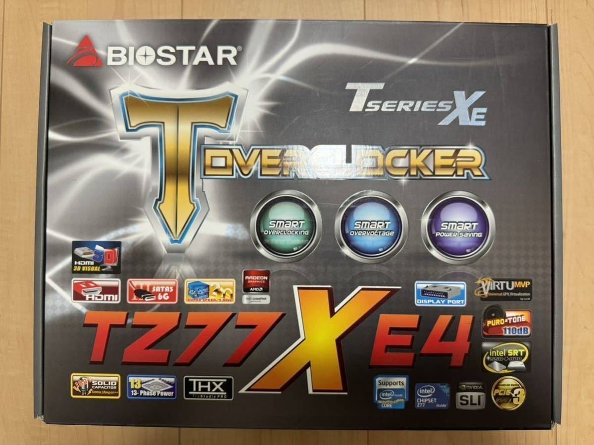 BIOSTAR マザーボード TZ77XE4 LGA1155 Z77_画像1