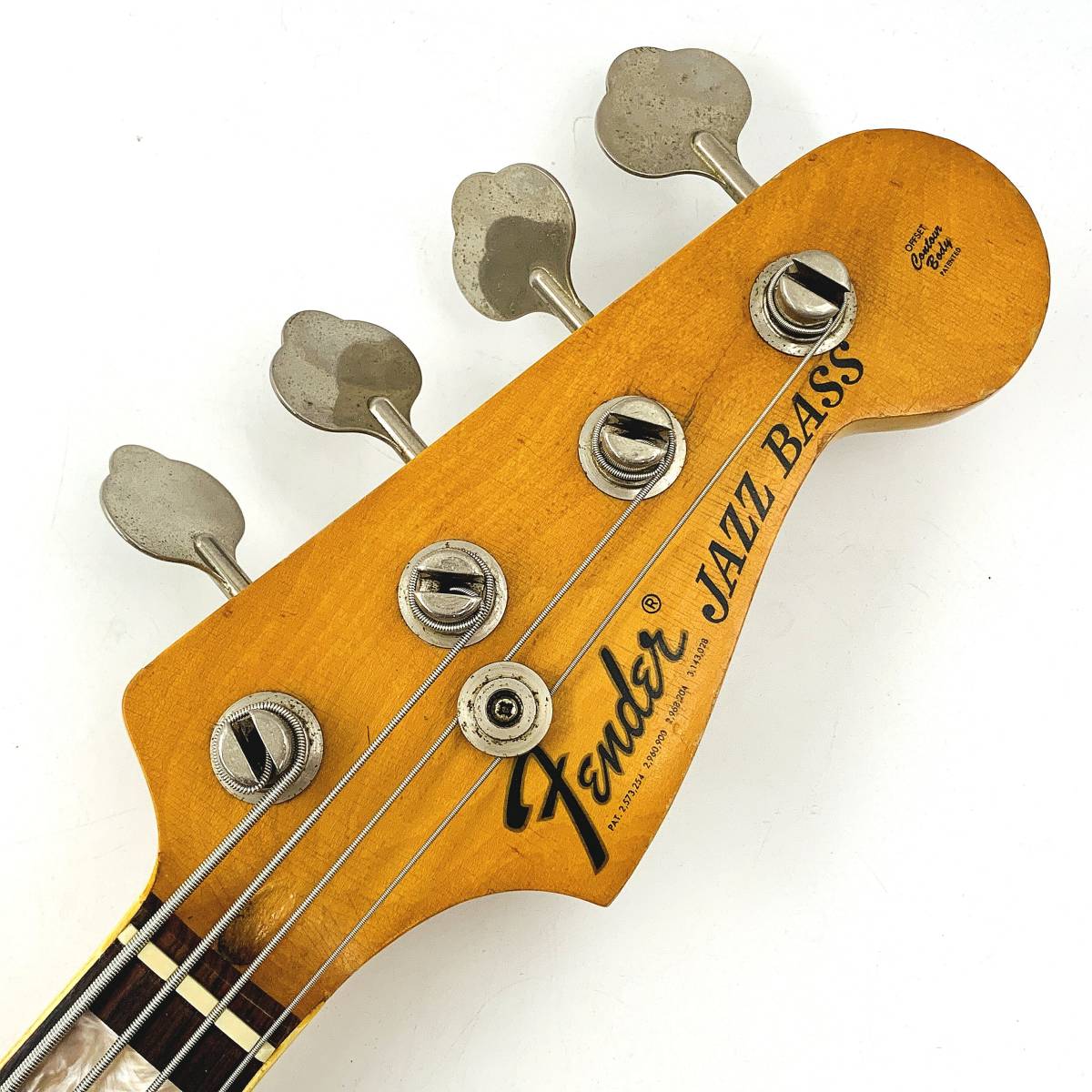 【希少 ヴィンテージ】70年代 Fender USA JAZZ BASS フェンダー ジャズ ベース アメリカ ヴィンテージ【新品弦交換 メンテナンス調整済み】_画像3