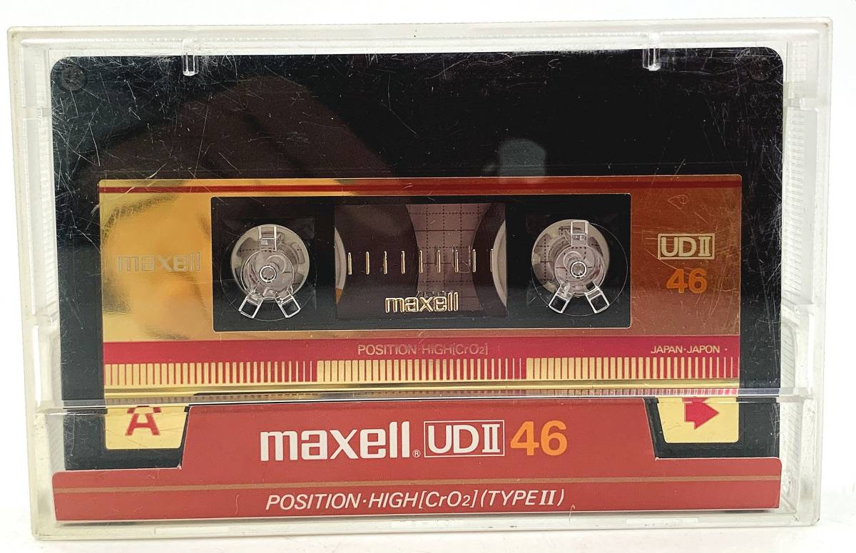 中古 カセットテープ maxell UDⅡ46 Hi-Beam Sound ハイポジション TYPEⅡ　T_画像9