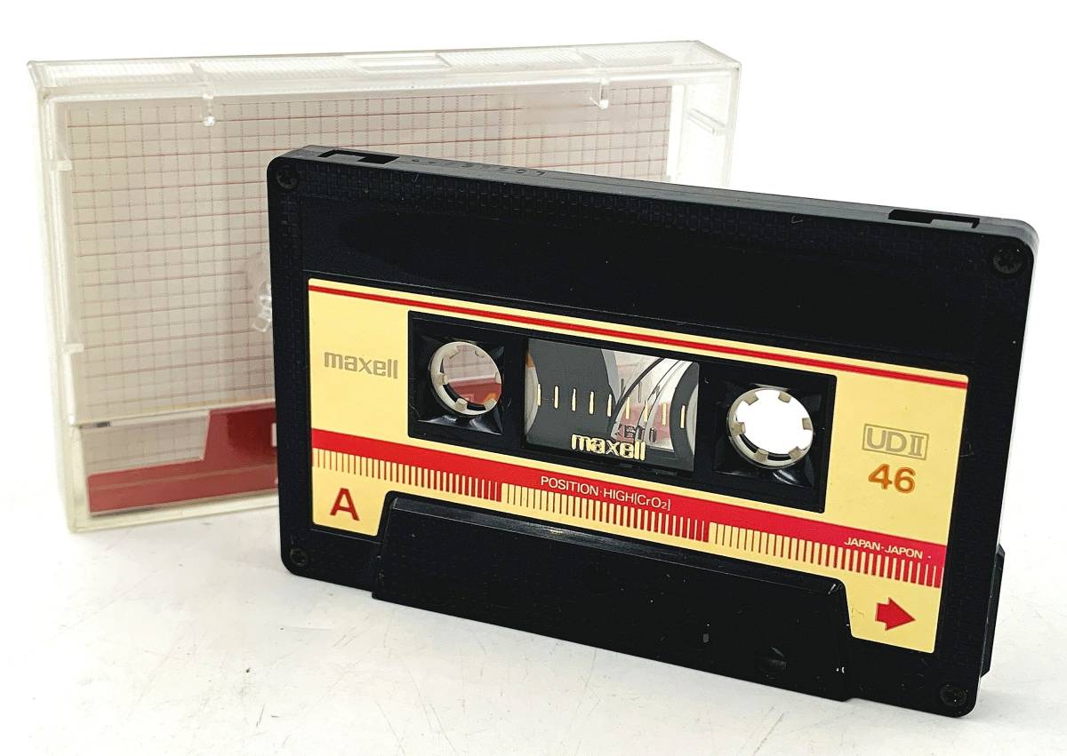 中古 カセットテープ maxell UDⅡ46 Hi-Beam Sound ハイポジション TYPEⅡ　T_画像1