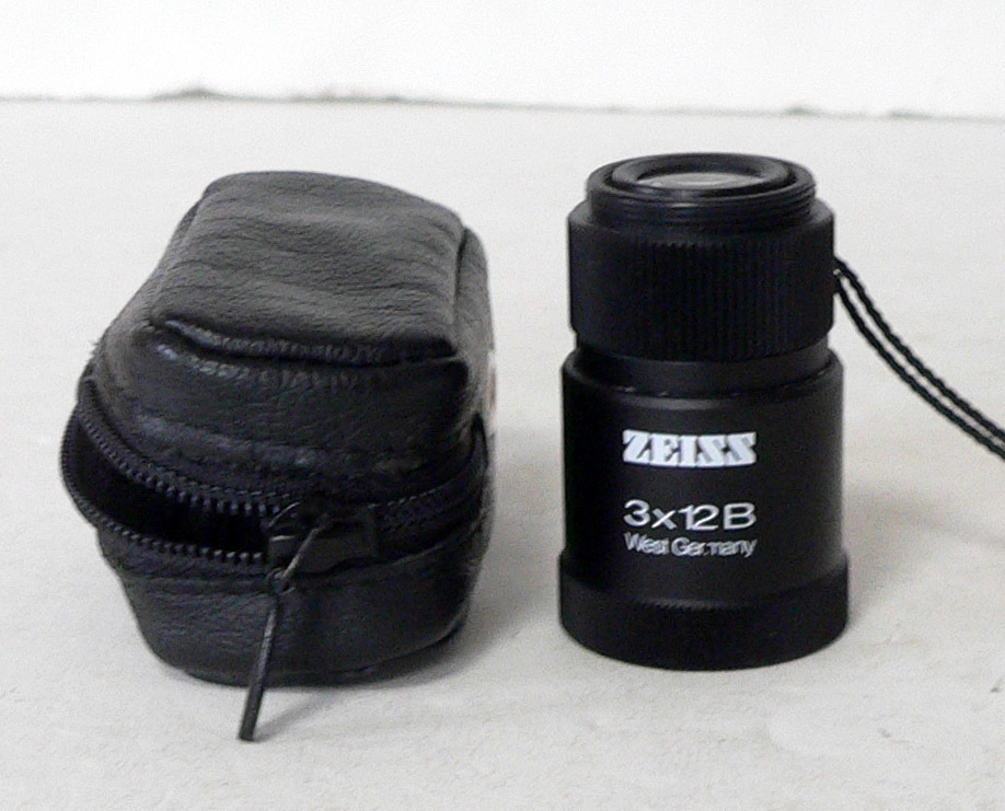 ★ 中古 / Zeiss 3x12 B Carl Zeiss ルーペ 単眼鏡 ★_画像1