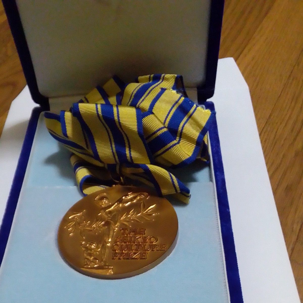 聖教新聞　聖教文化賞メダル メダル